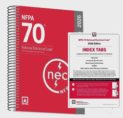 NFPA 70, National Electrical Code (NEC), 2026 Edition (Spiralbound)