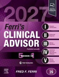 Ferri's Clinical Advisor 2027, 29th Edition cover