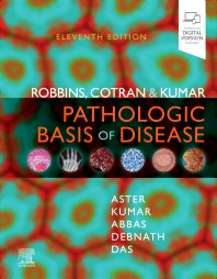 Robbins, Cotran & Kumar Pathologic Basis of Disease, 11th Edition cover
