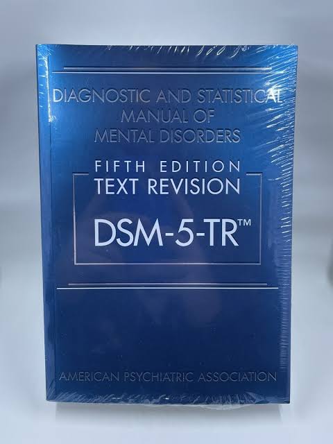Diagnostic and Statistical Manual of Mental Disorders, Fifth Edition, Text Revision (DSM-5-TR) cover