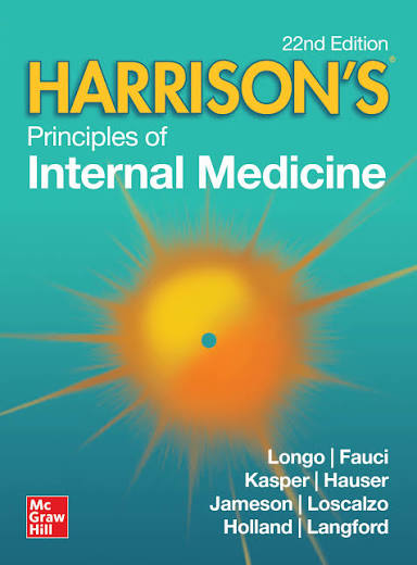 Harrison's Principles of Internal Medicine, 22nd Edition, Volumes 1 & 2 cover