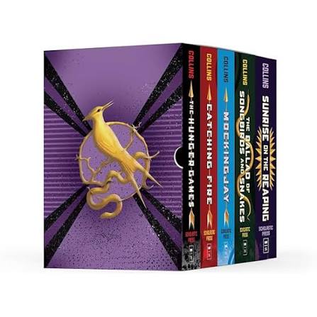 The Hunger Games 4-Book Hardcover Box Set cover