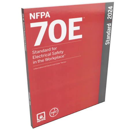 NFPA 70E, Standard for Electrical Safety in the Workplace, 2024 Edition cover