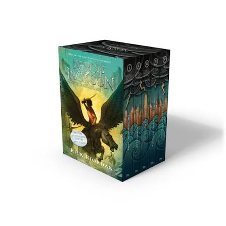 Percy Jackson and the Olympians Paperback Boxed Set cover