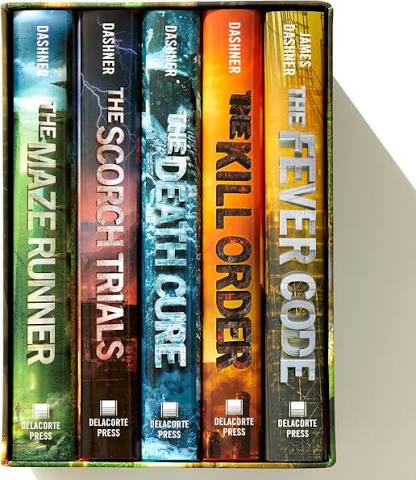 The Maze Runner Series Complete Collection Boxed Set (5 Books) cover