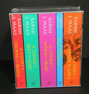 A Court of Thorns and Roses Paperback Box Set (5 Books) cover