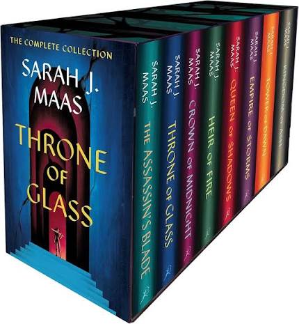 Throne of Glass Hardcover Box Set (8 Books) cover