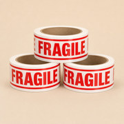Fragile Printed Packing Tape - 3 Pack