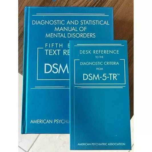 DSM-5-TR Paperback & Desk Reference to Diagnostic Criteria Bundle Set 2022