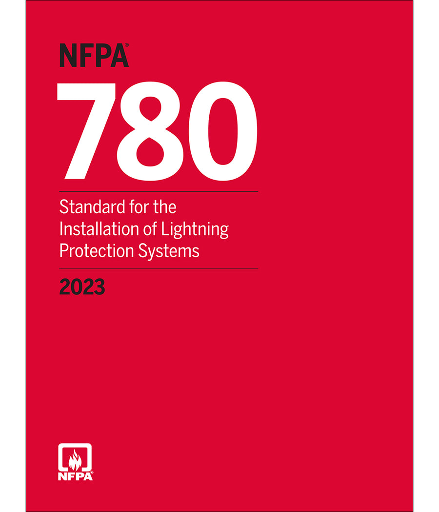 NFPA 780, Standard for the Installation of Lightning Protection Systems, 2023 Edition (Paperback) - Smart Book Deal