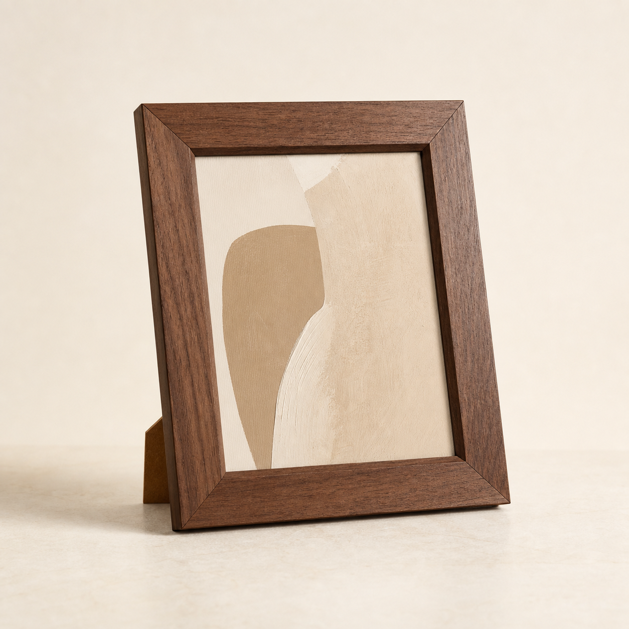 Walnut wood 8 by 10 photo frame