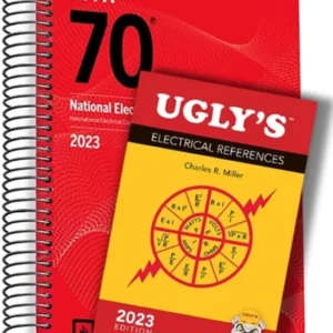 NFPA 70: National Electrical Code (NEC) 2023 Spiral Bound + Ugly’s Electrical References 2023